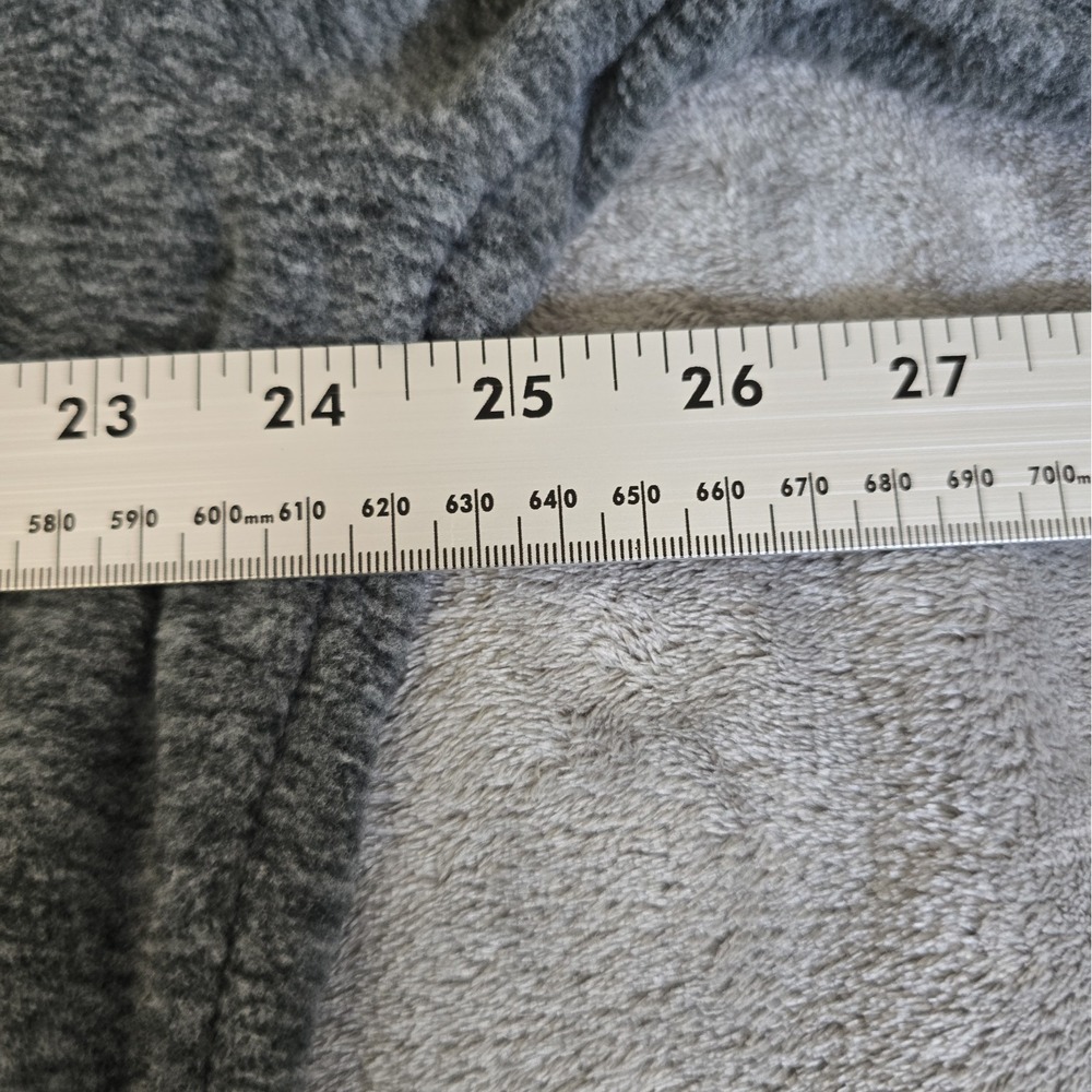 Eddie Bauer Shirt Mens Gray Quest Fleece Outdoors Gorpcore Cabincore Casual - Picture 6 of 7